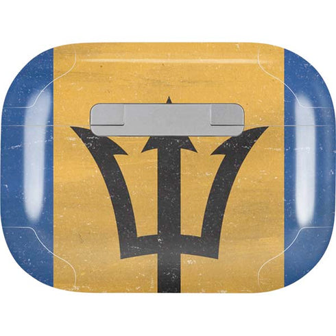 Barbados Flag Distressed AirPods Pro 2nd Gen Skin